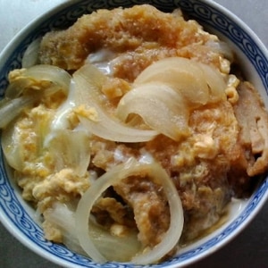 簡単！がっつりご飯！かつ丼！